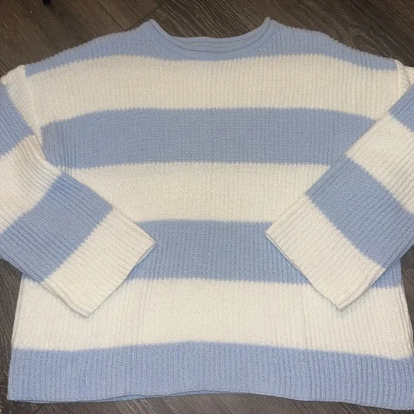 Striped Blue and Pink Sweaters - Picture 2 of 3
